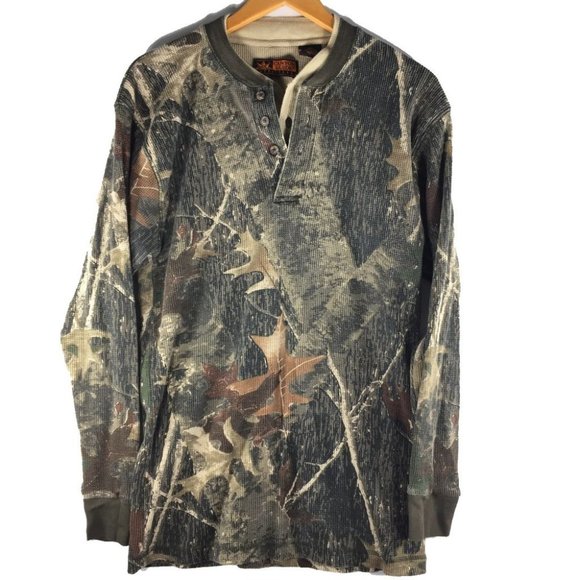 Canyon Guide Other - Canyon Guide Camo Longsleeve Henley Double Layer M